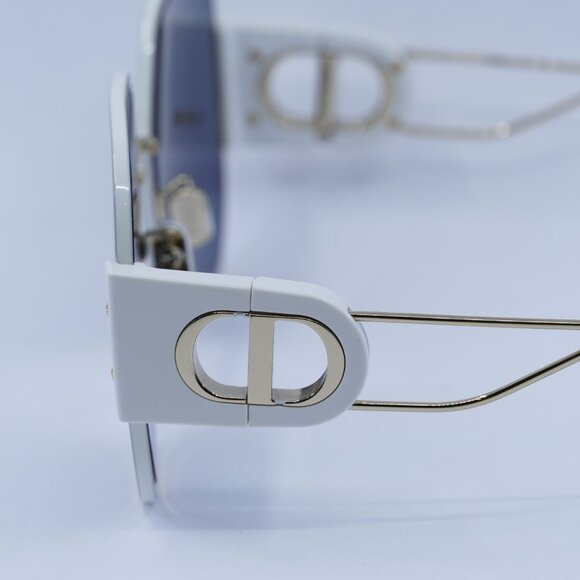 🕶️ New Dior 30MONTAIGNE S5U B6B0 Sunglasses - Shiny Gold/Ivory Frame - Picture 6 of 12